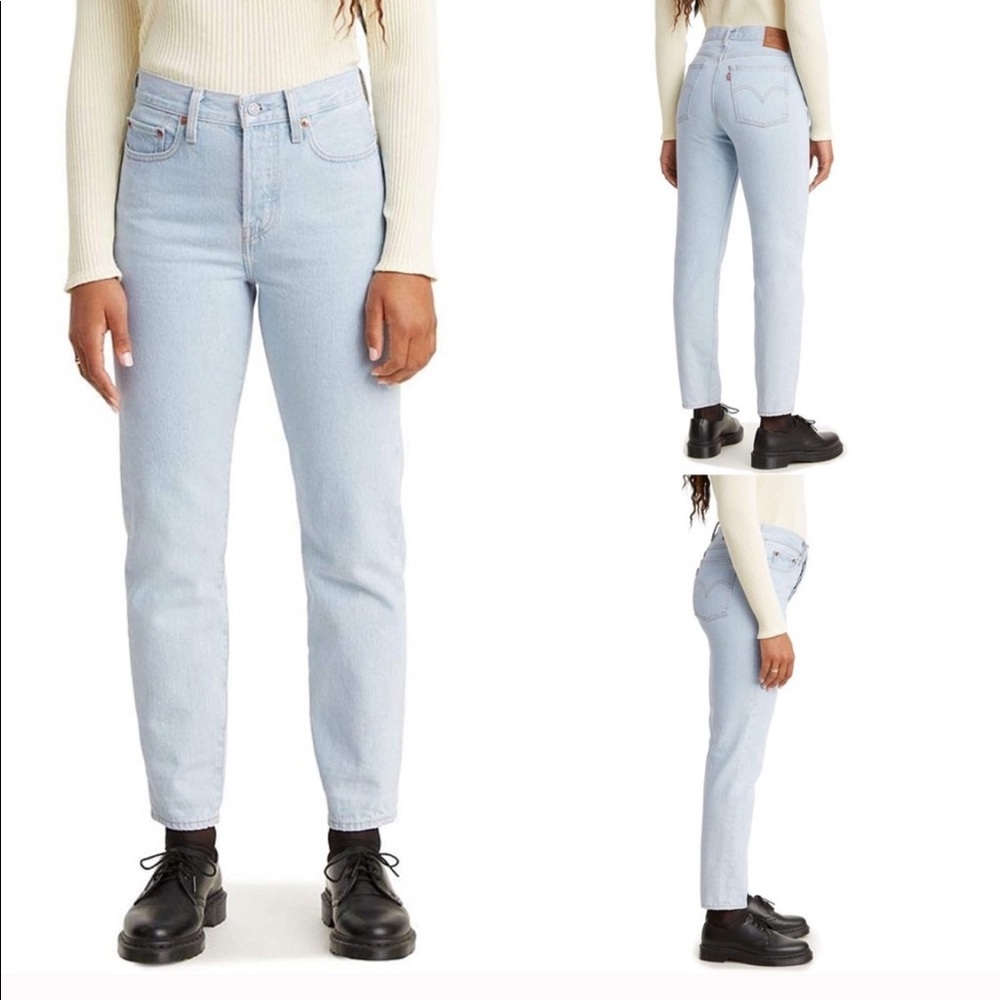 Levi’s wedgie fit jean in signal lost - light wash - Picture 3 of 12